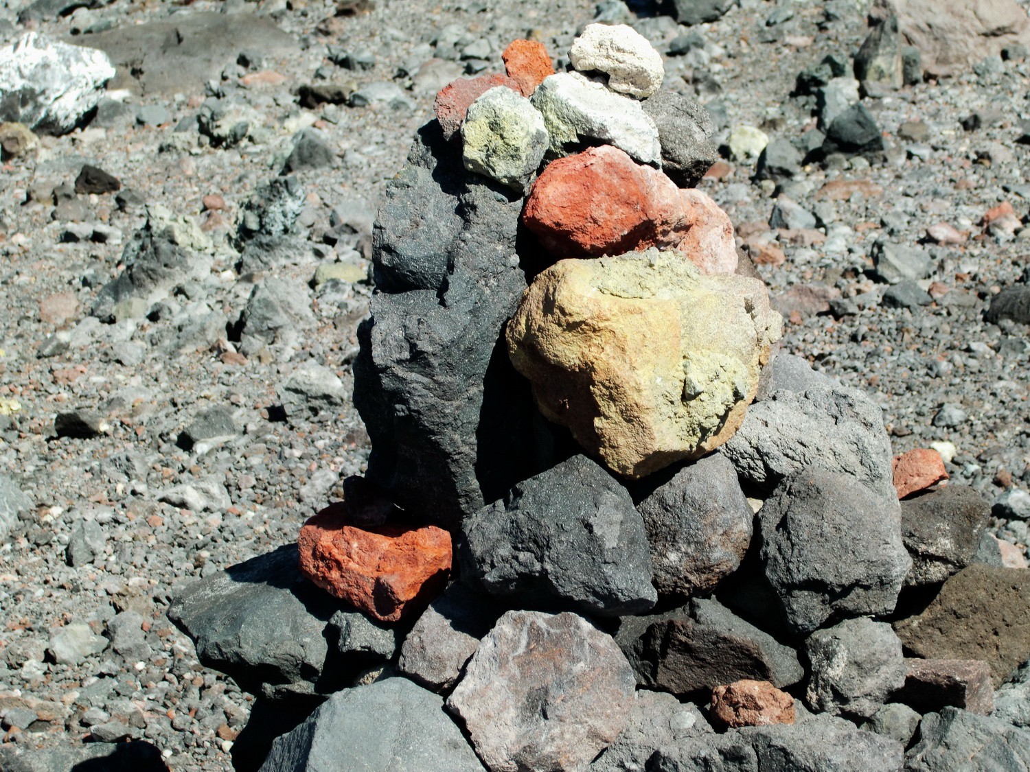 Colorful stones of Lascar